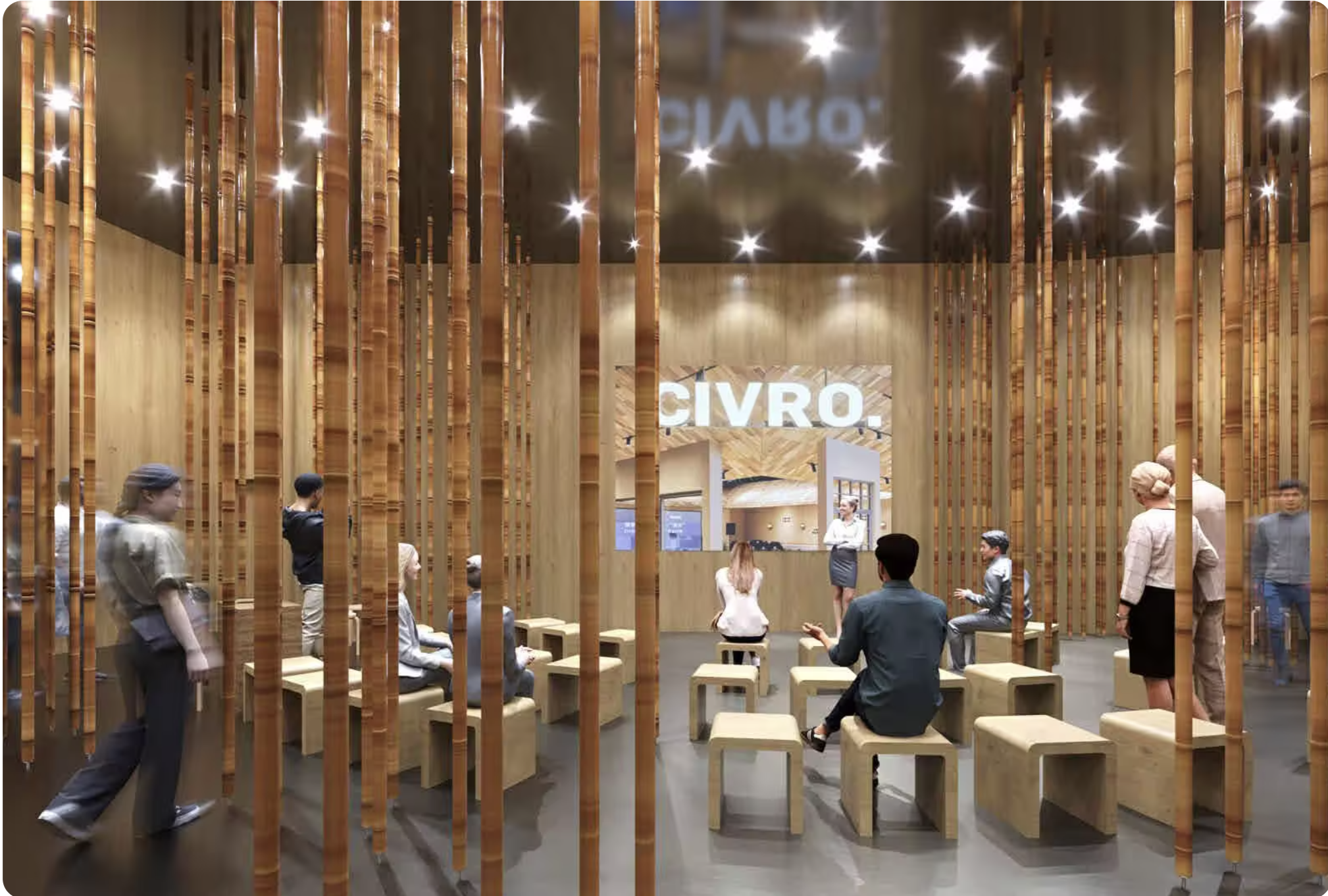 Building with Nature, Breathing Life into Courtyards | CIVRO Joints 2025 GZDW with Dual Booth