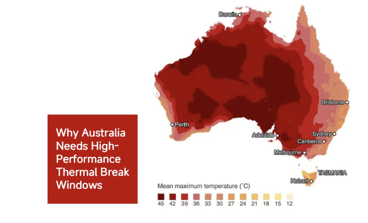 The 49.6°C Myth: Why Australia’s Built Environment Demands High-Performance Thermal Break Windows